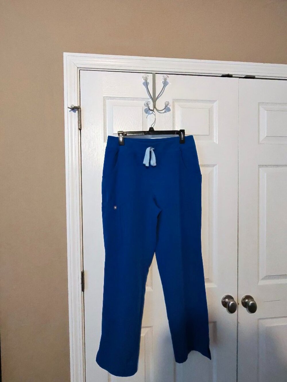 FIGS Royal Blue Straight-Leg Scrub Pants
